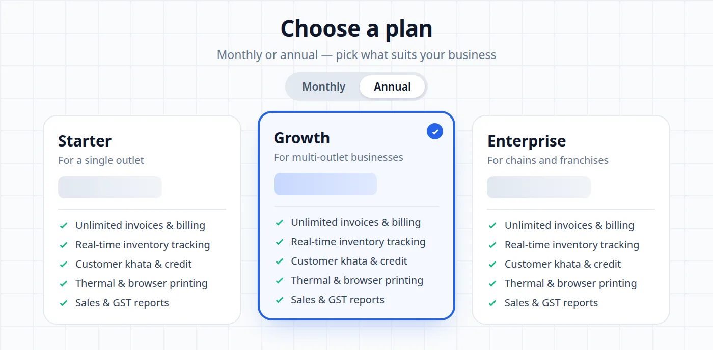 Browse Suitable Plans & Add-Ons